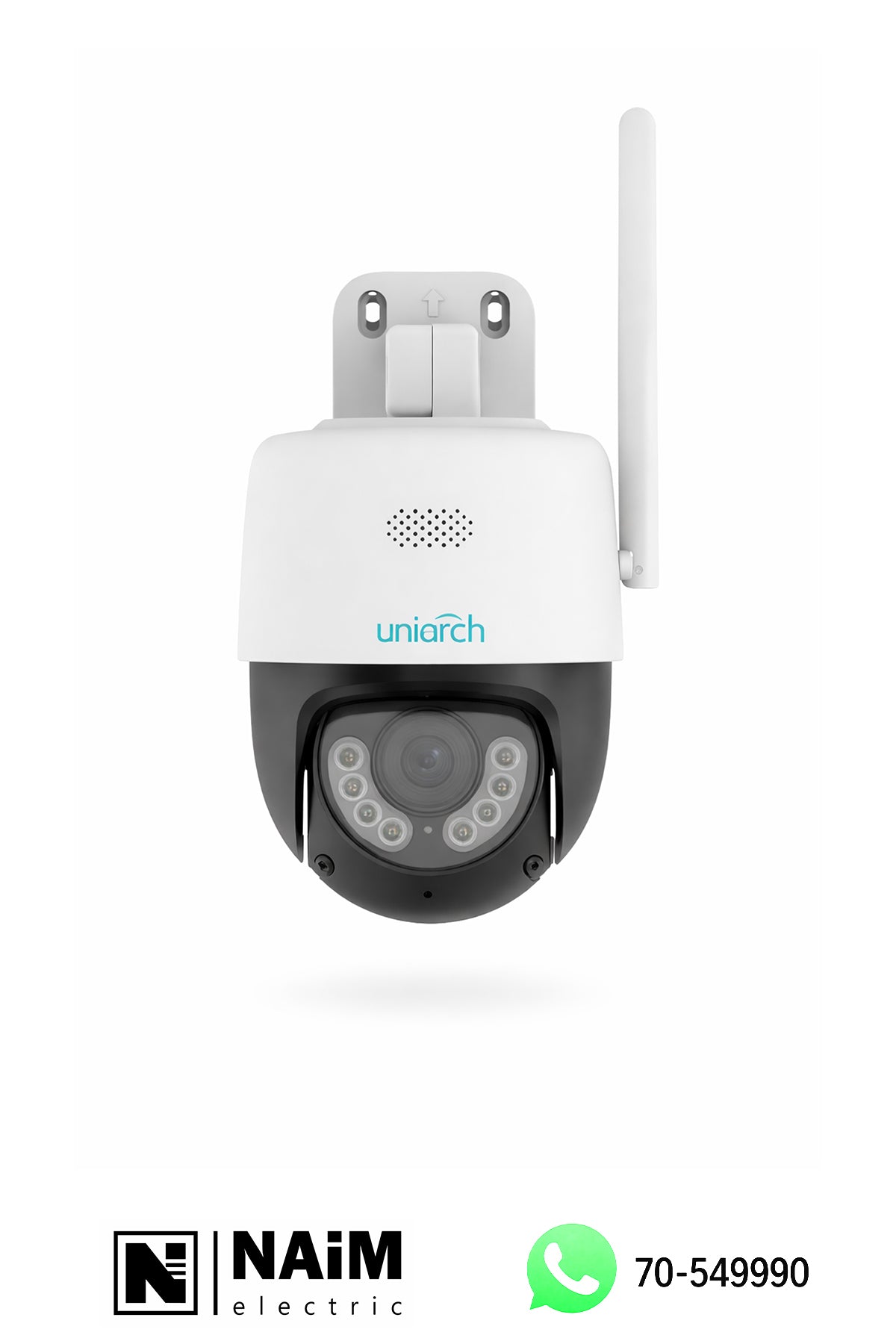 Uho-P1A-M3F4D 3MP HD Dual Light Network PT Camera