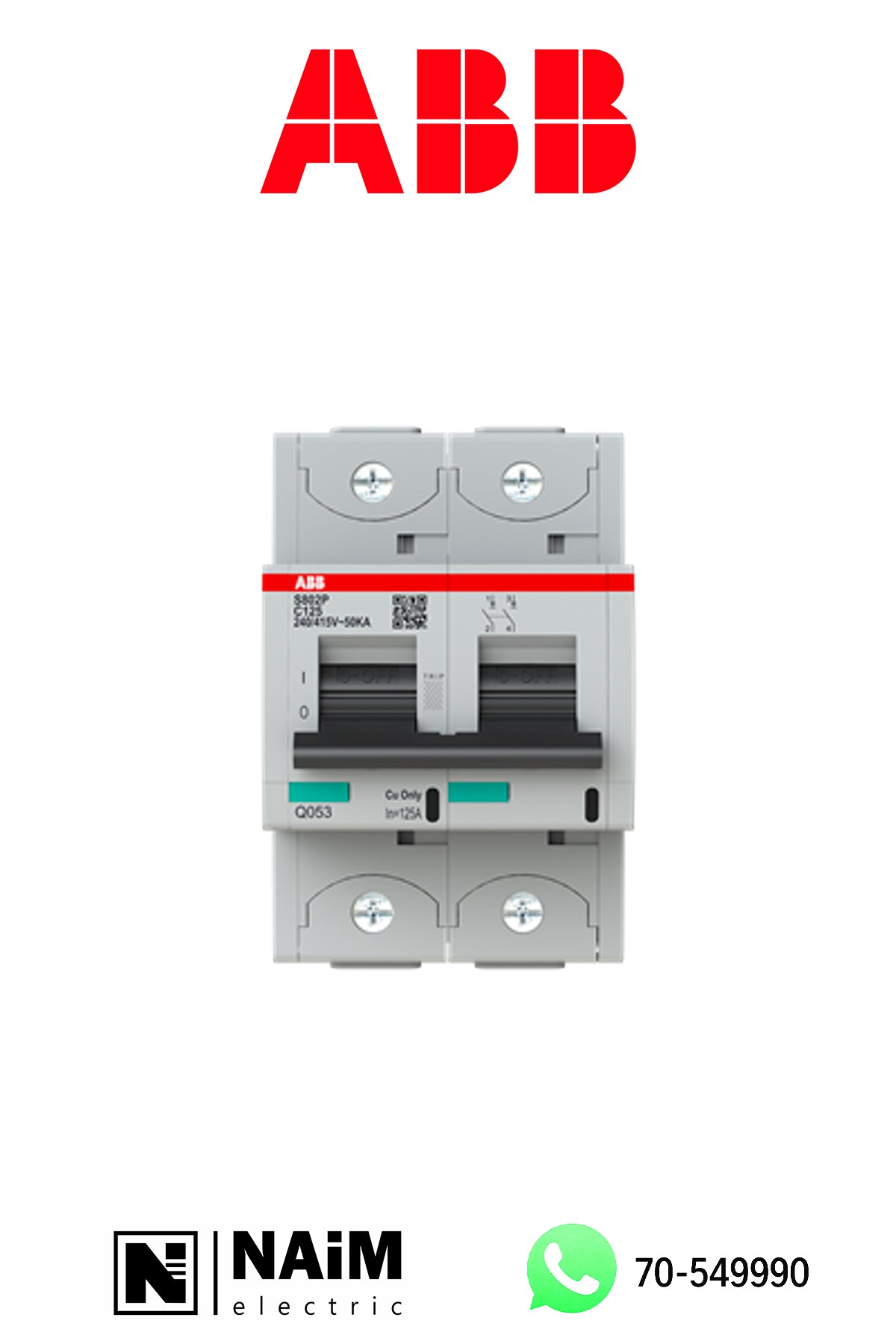 S802 C125 2x125A