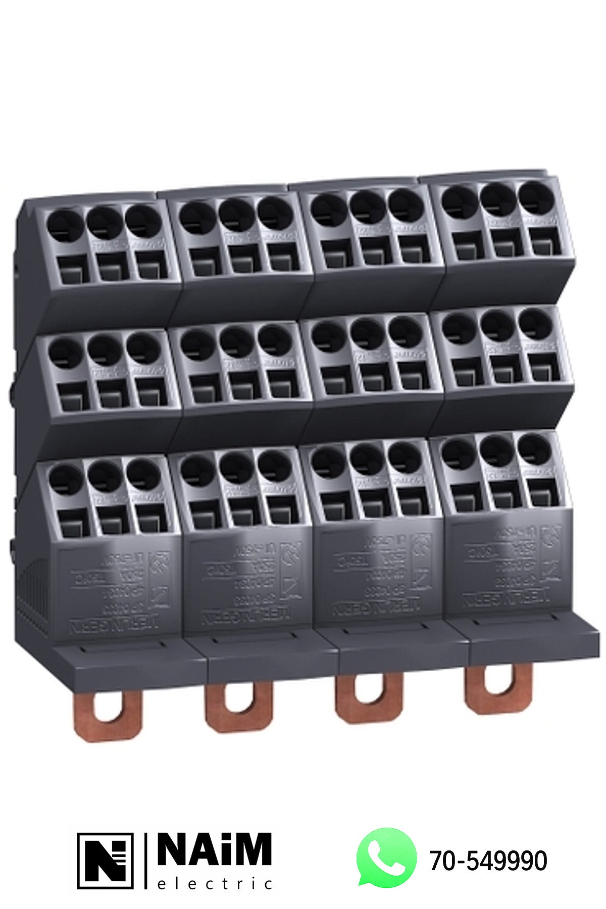 04034 4P Distribution Bloc 250A