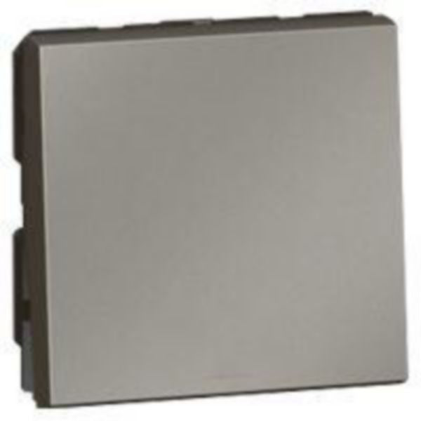 572535 2-way switch - 10 AX - 250 V~ - 2 modules - Magnesium
