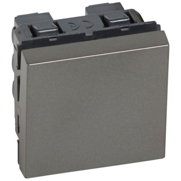 572538 Intermediate switch - 10 AX - 250 V~ - 2 modules - Magnesium