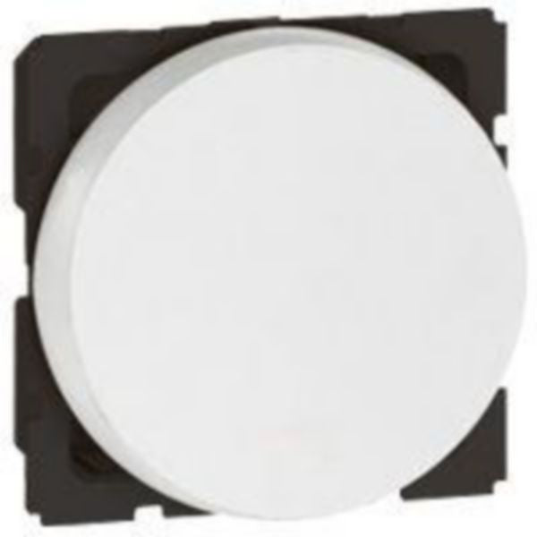 573063 Intermediate switch - 10 AX 250 V~ - round - 2 modules - White