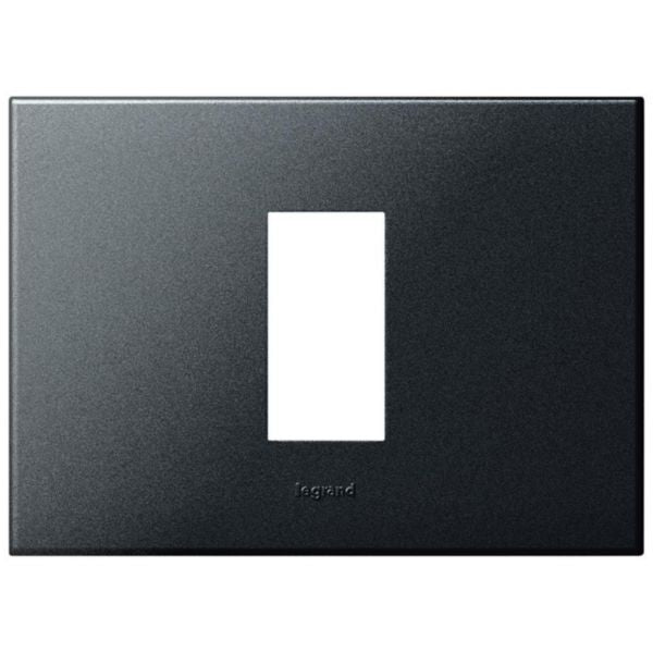 575222 Plate - 1 module - Graphite