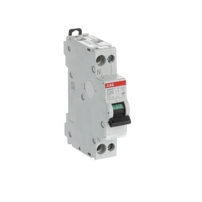 SN201T - N Left - 1P+N - 20 A - C - (230 V) 3 kA