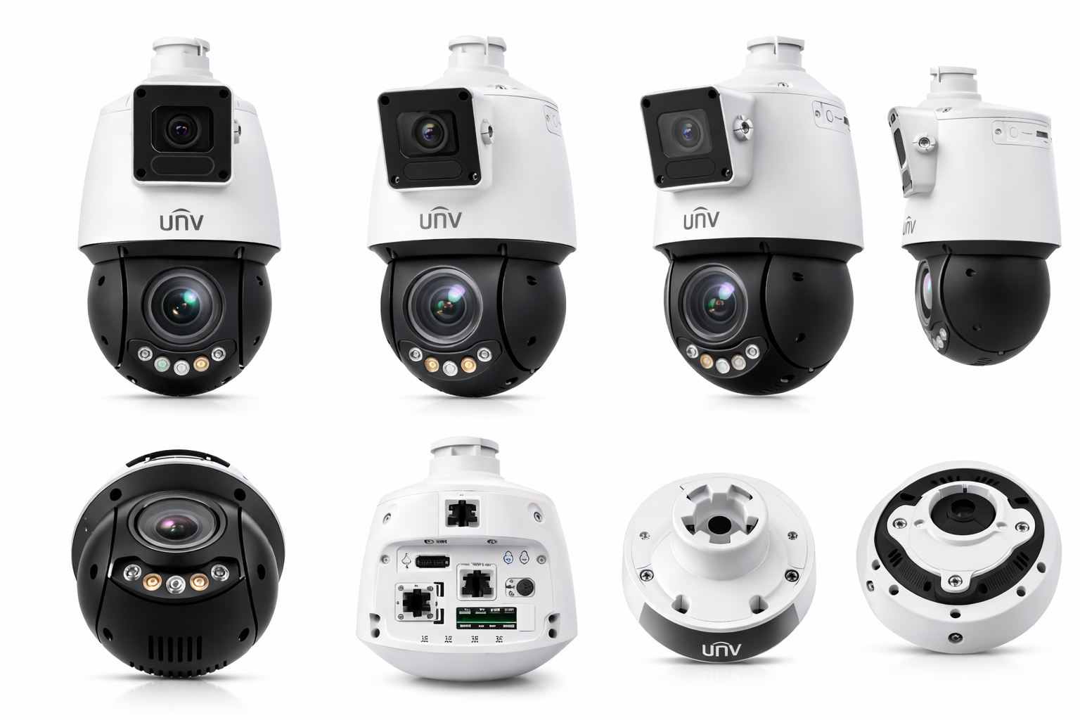 IPC94144SR-X25-F40C 4MP+4MP Lighthunter Dual-lens Network PTZ Camera