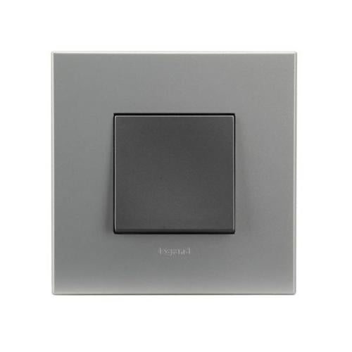 572538 Intermediate switch - 10 AX - 250 V~ - 2 modules - Magnesium