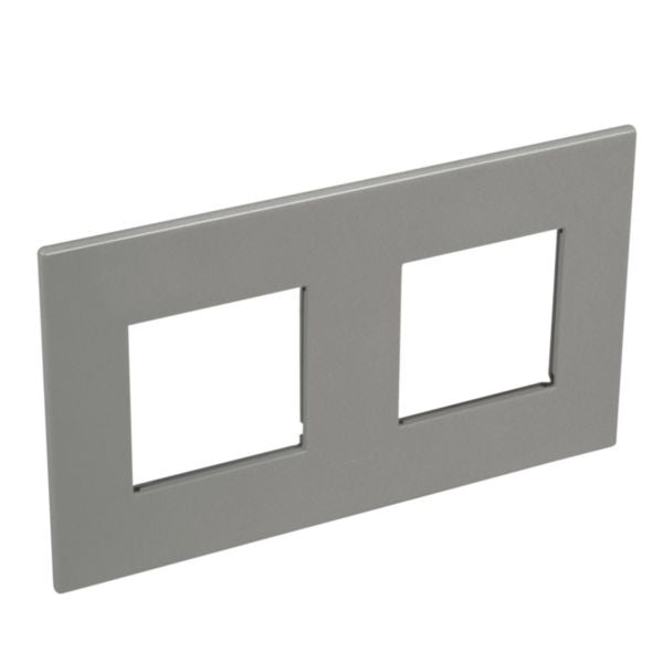 575027 standard plate square version 2x2 modules - magnesium