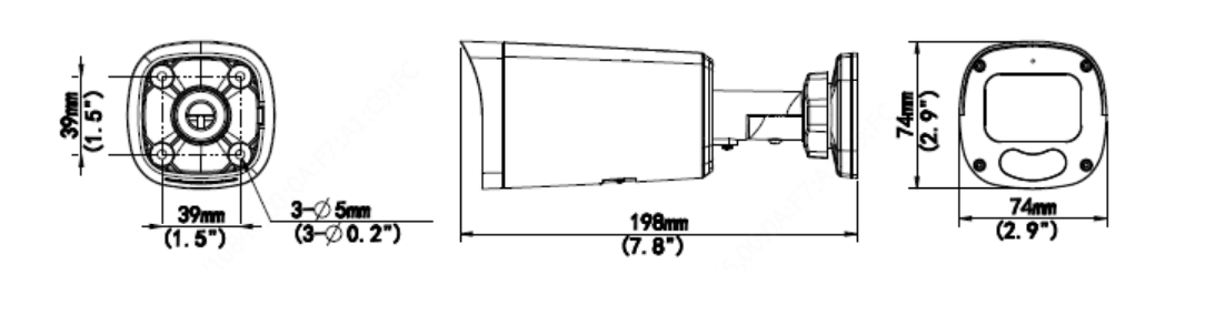 IPC-B315 5MP HD VF Bullet