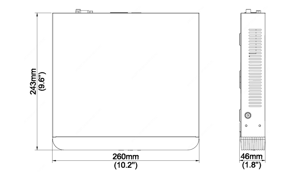 NVR-104E2 4 Channels