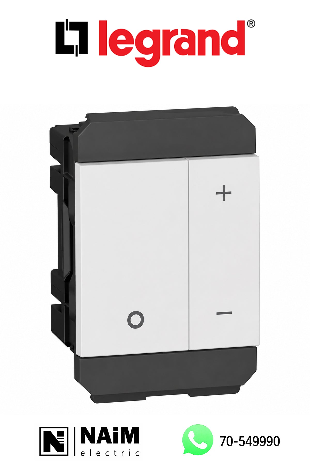572211 Touch dimmer Arteor white