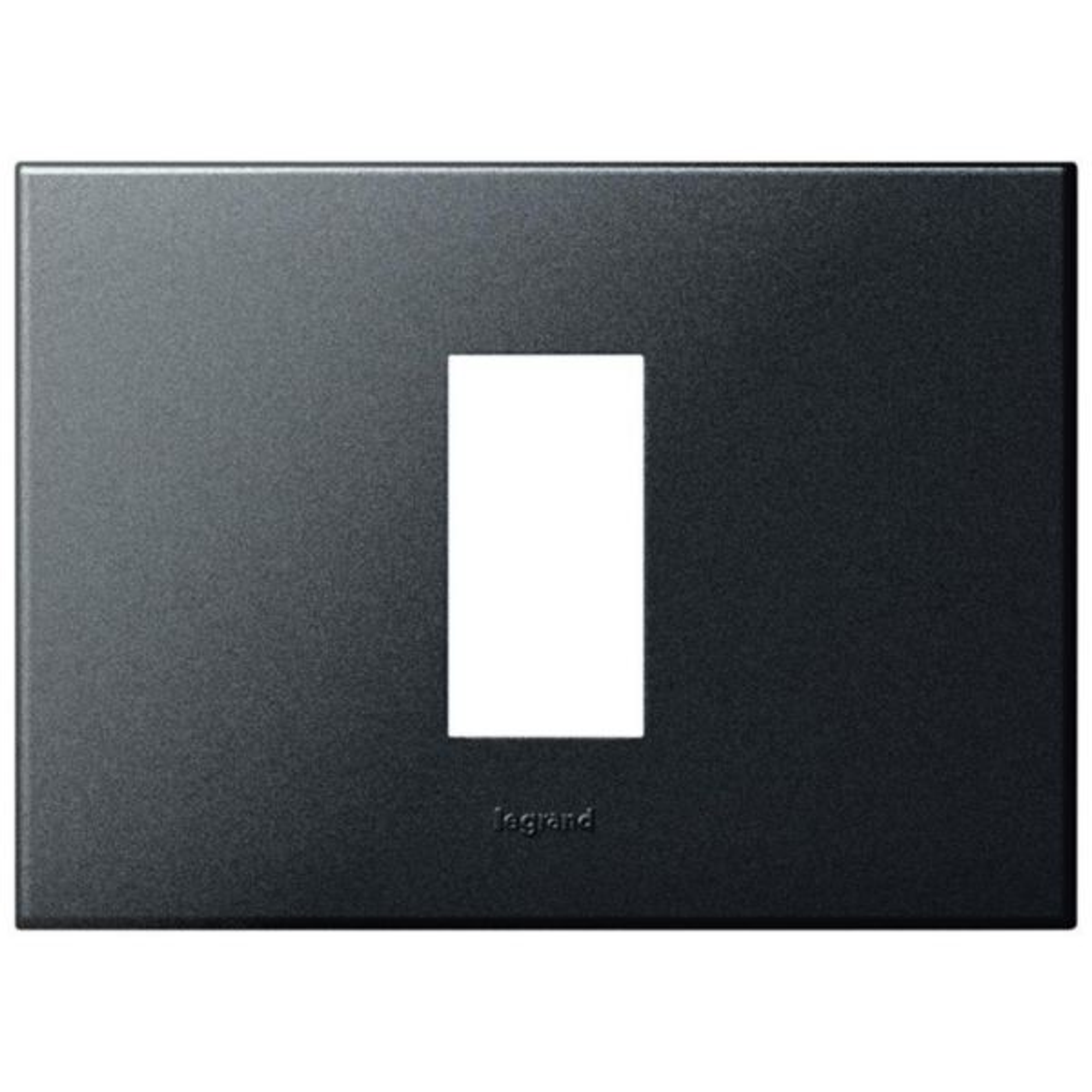 575222 Plate - 1 module - Graphite