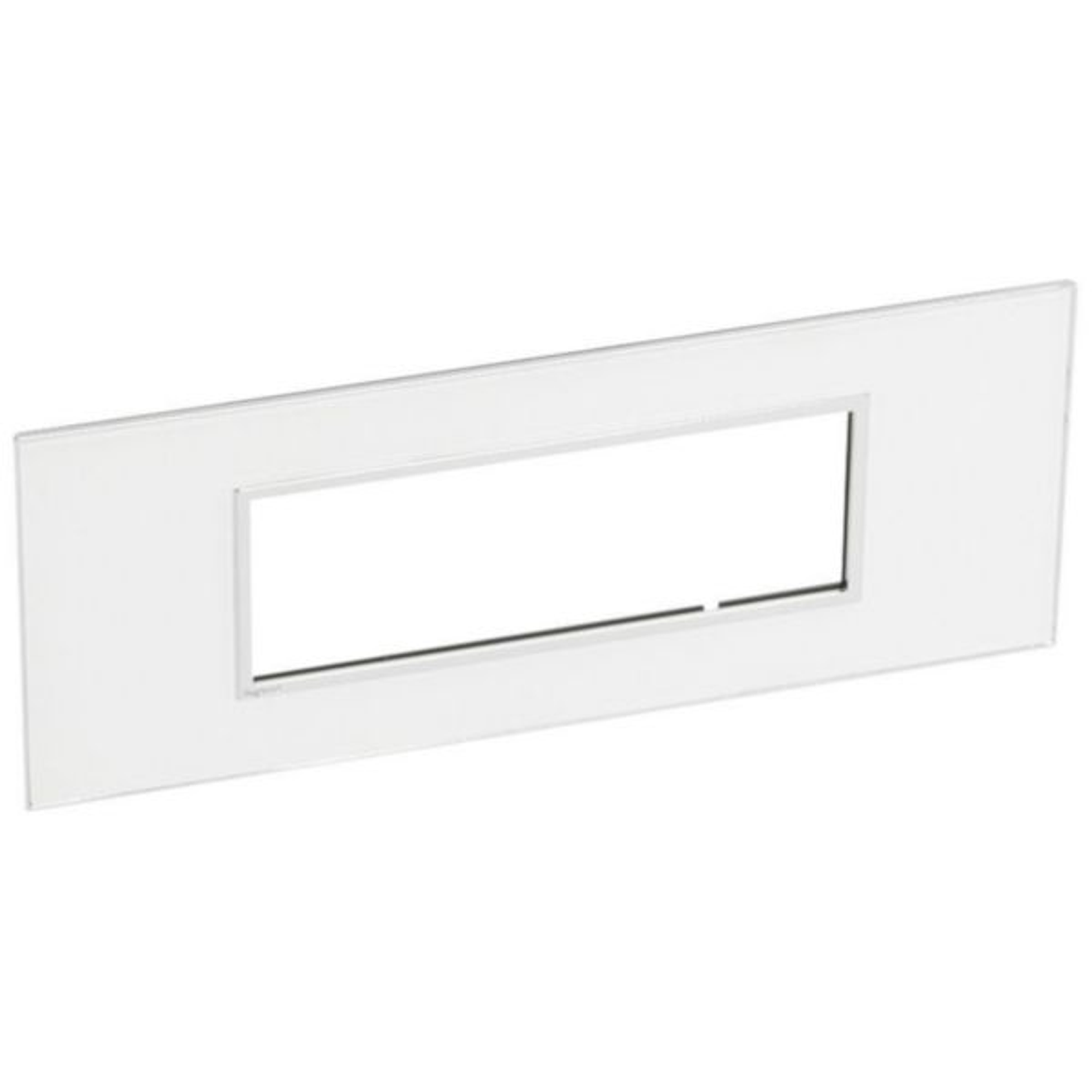 575044 Plate - square - 6 modules - Mirror White