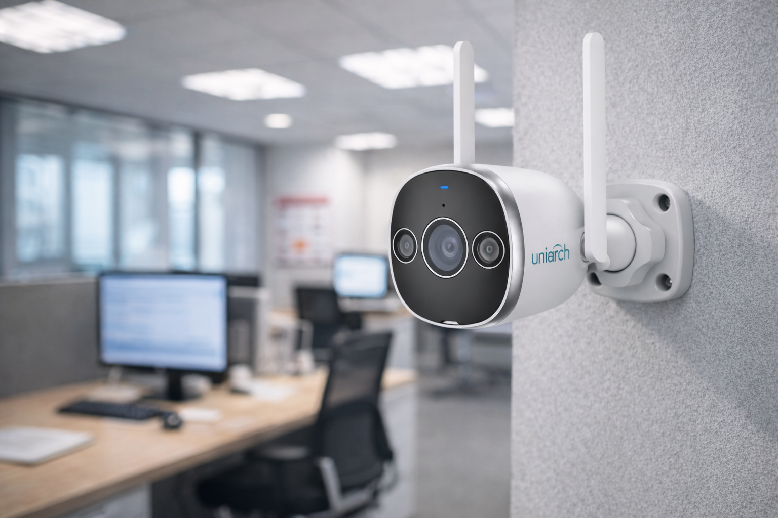 Uho-B2D-M3F3D 3MP HD Outdoor Bullet Wi-Fi Camera