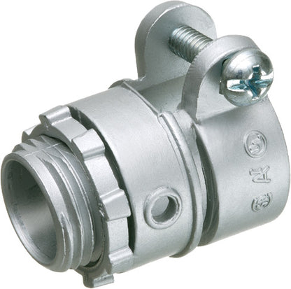 ALX-151 EMT BX Straight Squeeze Connector