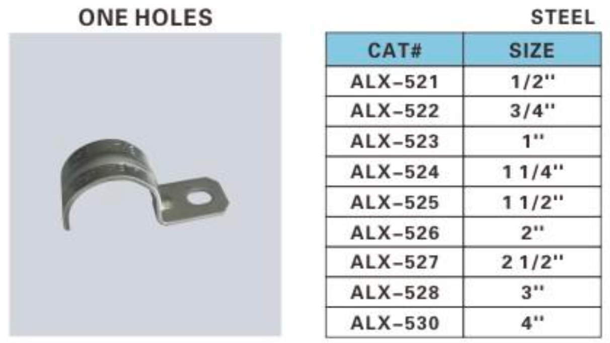 ALX-521 EMT Strap 1 Hole