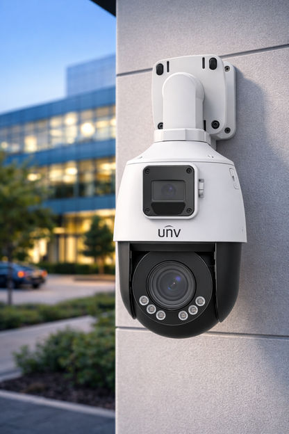 IPC9312LFW-AF28 2MP+2MP Lighthunter Dual-lens Network PTZ camera