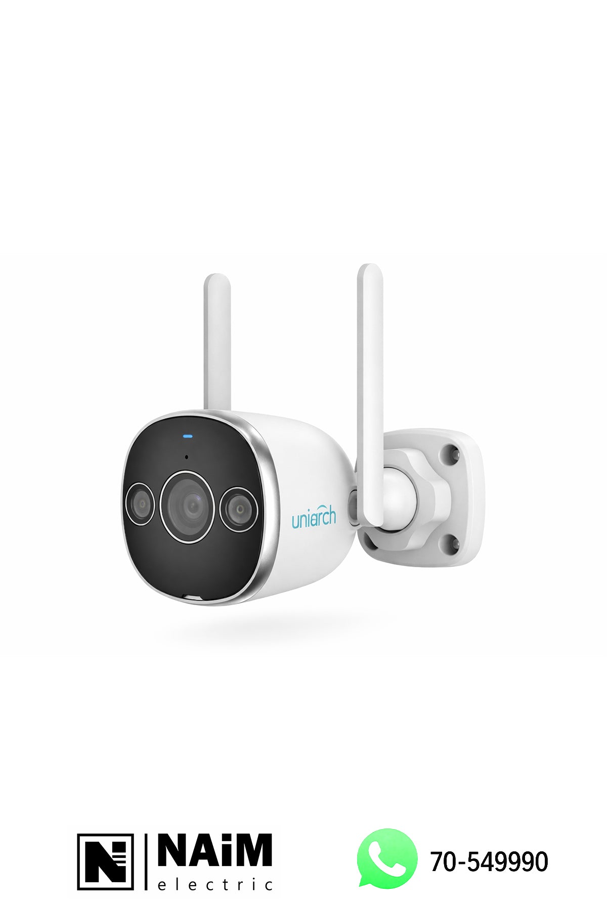 Uho-B2D-M3F3D 3MP HD Outdoor Bullet Wi-Fi Camera