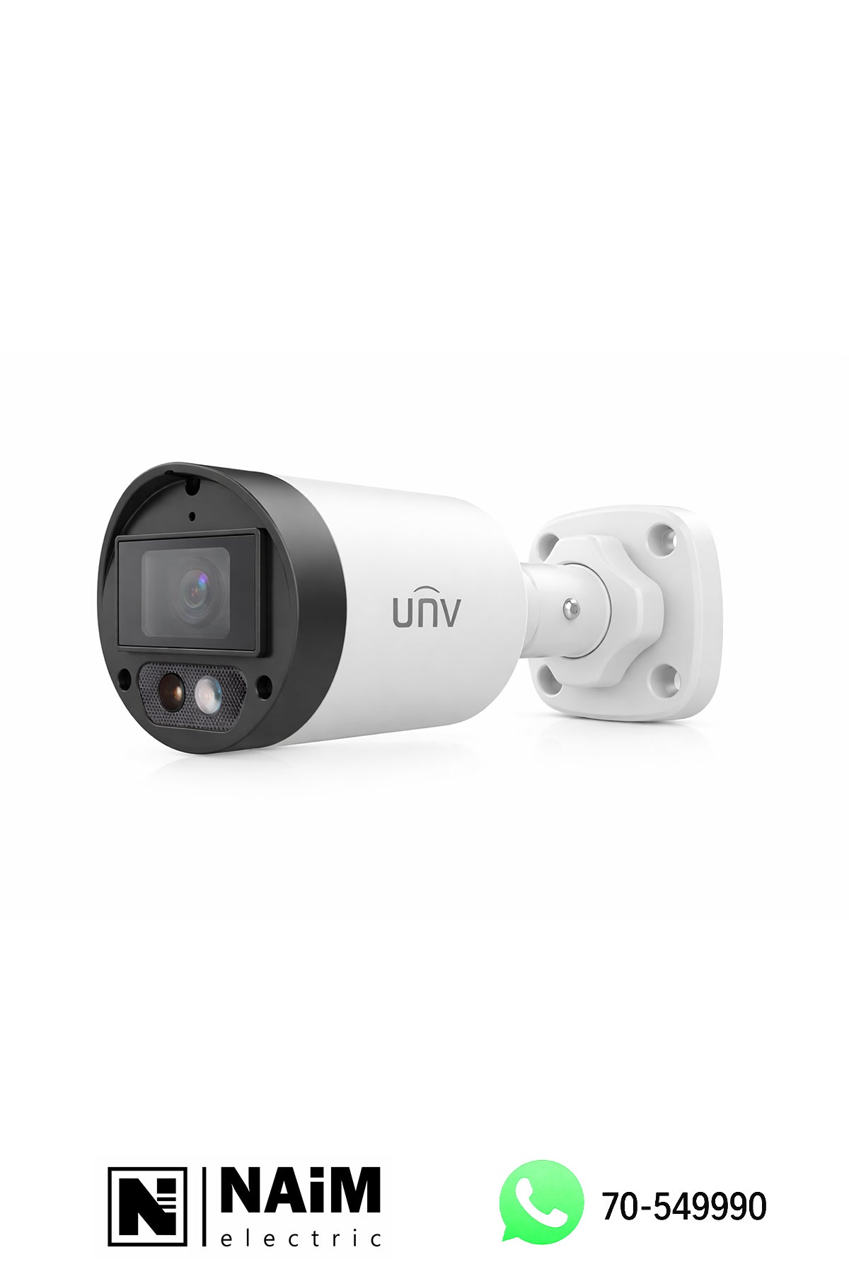 B124-AF40LM 4MP LightHunter HD IR Fixed Mini Bullet Analog Camera