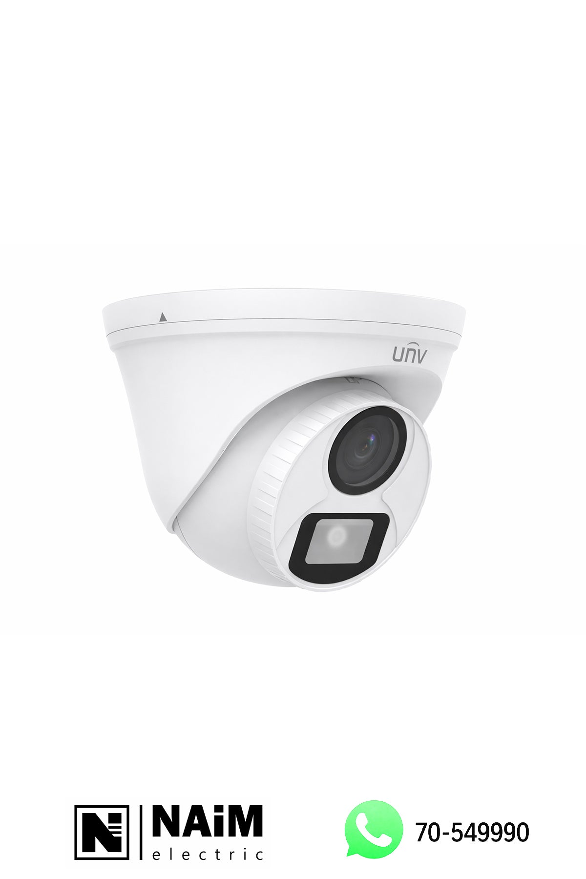 T115-F28 5MP Fixed IR Turret Analog Camera