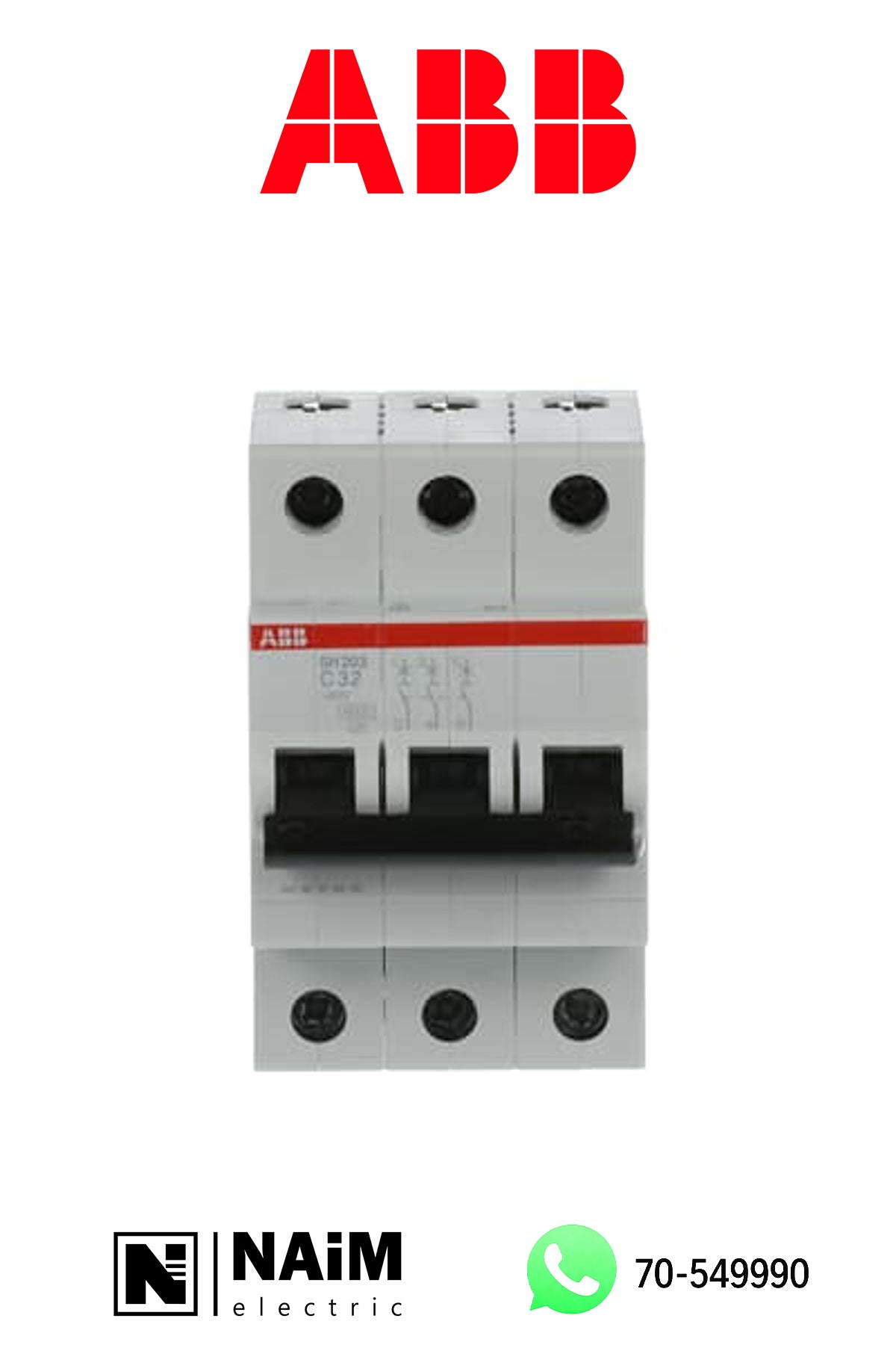 SH203 C32 3x32A