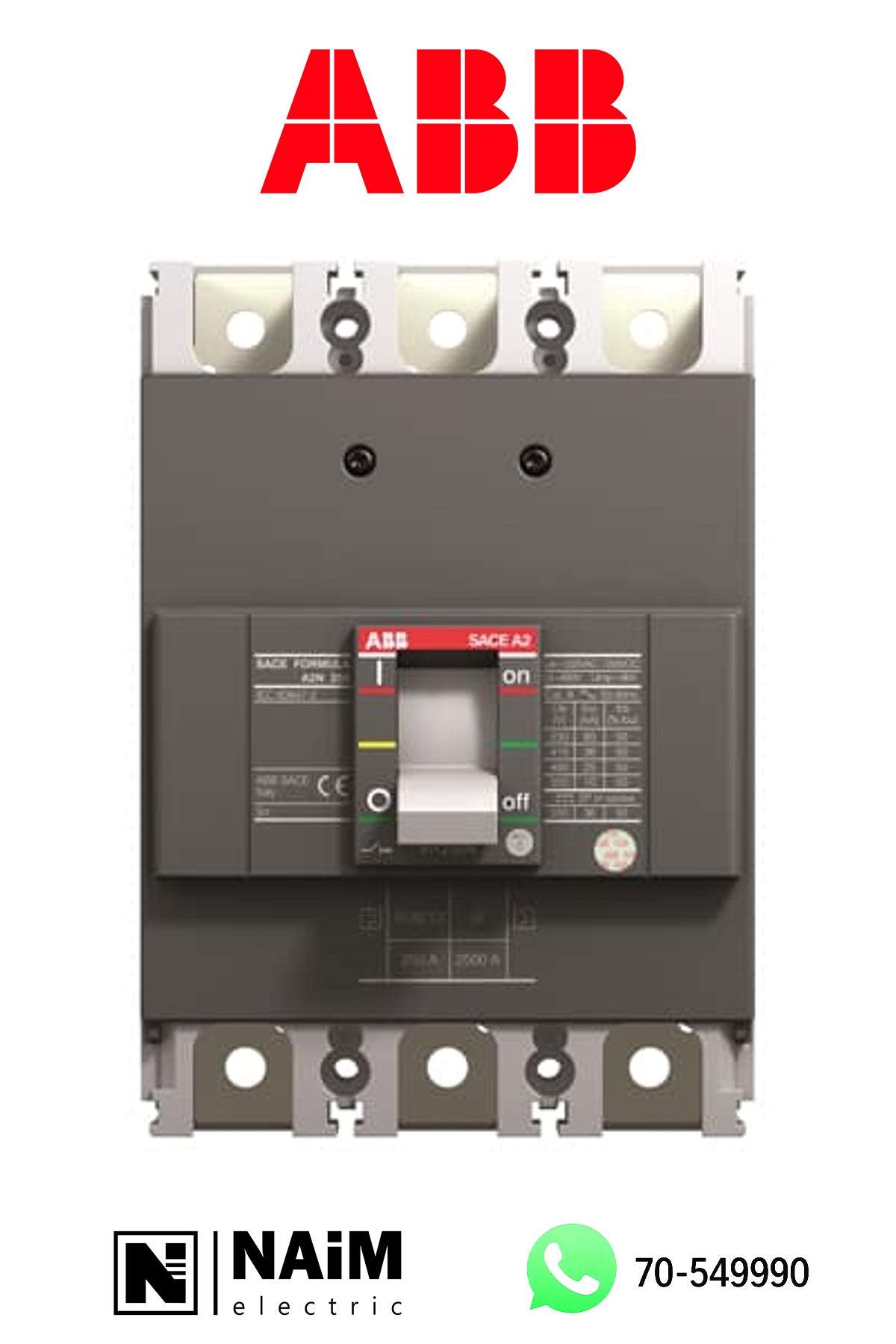 A2B 250  3P 200A