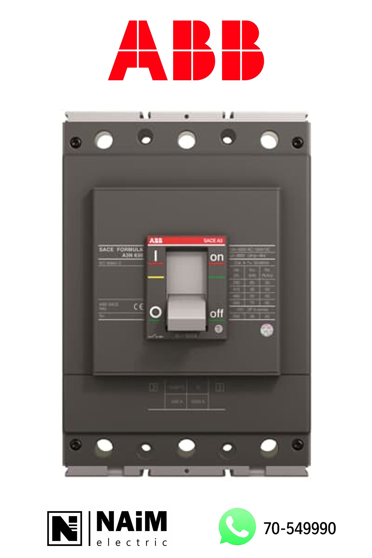 A3N 630  3P 630A 36KA
