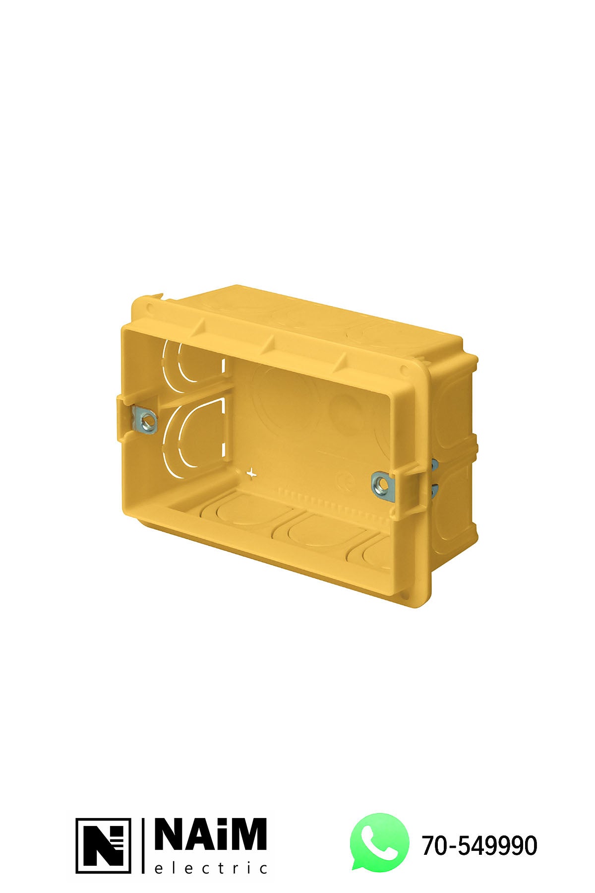 Flush Mounting Box 3 Gang - 37100