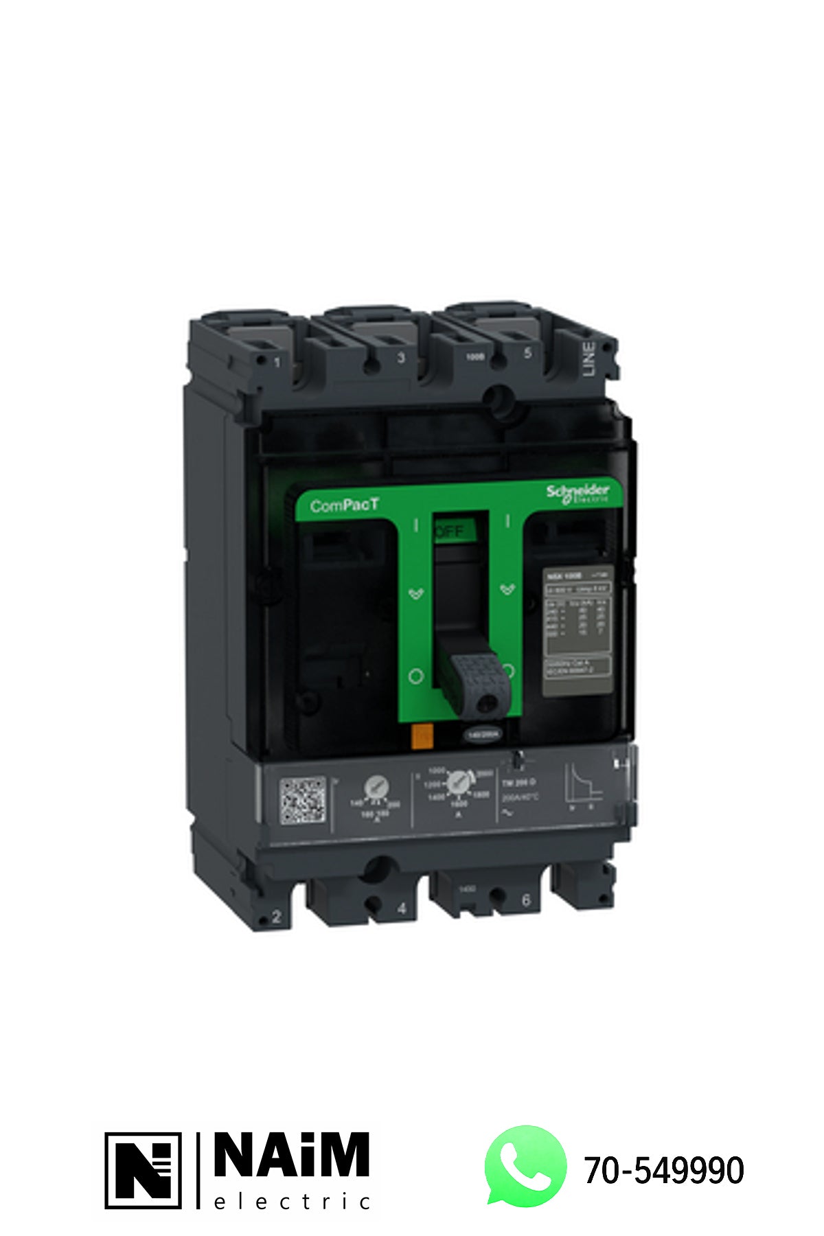 C10B3TM025 Circuit breaker 3P 25A
