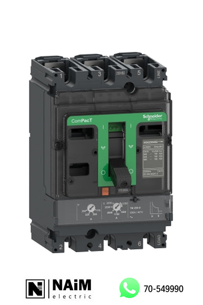 C25B3TM200 Circuit breaker 3P 200A