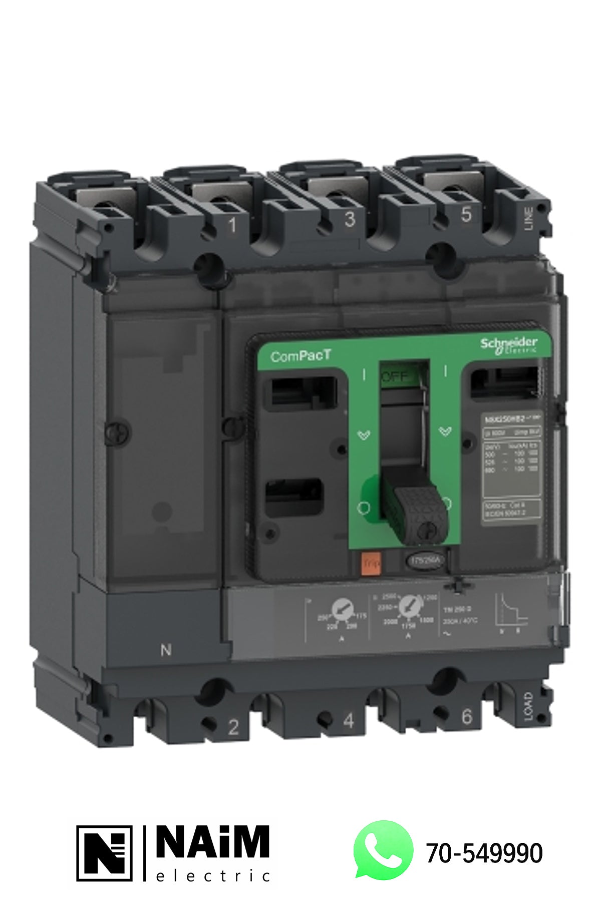 C10B3TM100 Circuit breaker 3P 100A