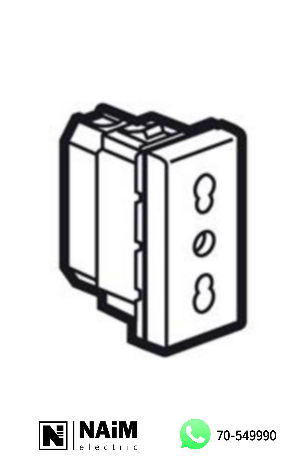 572103 Shuttered Socket