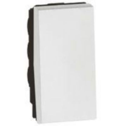 572000 1-way push-button - 1 module - White