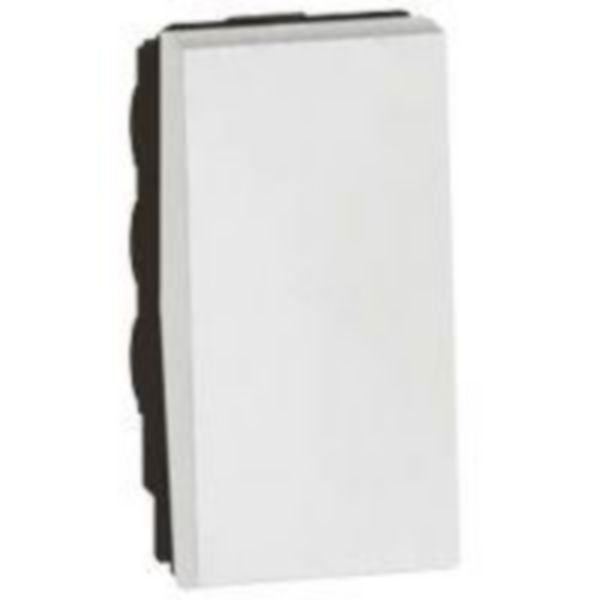 572000 1-way push-button - 1 module - White
