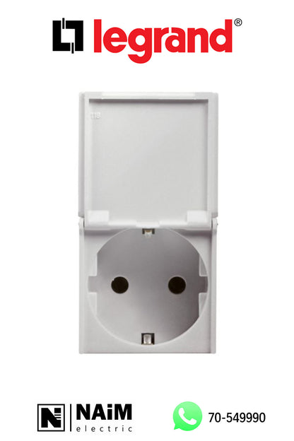 572119 German Socket with Cover