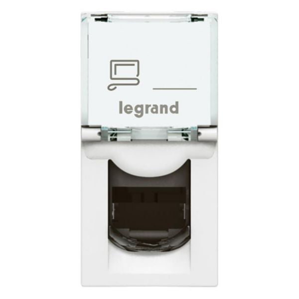 572303 RJ45 socket category 5e UTP 1 module White