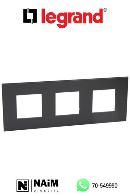 575054 Plate square Mirror - 3x2 Module - Mirror White