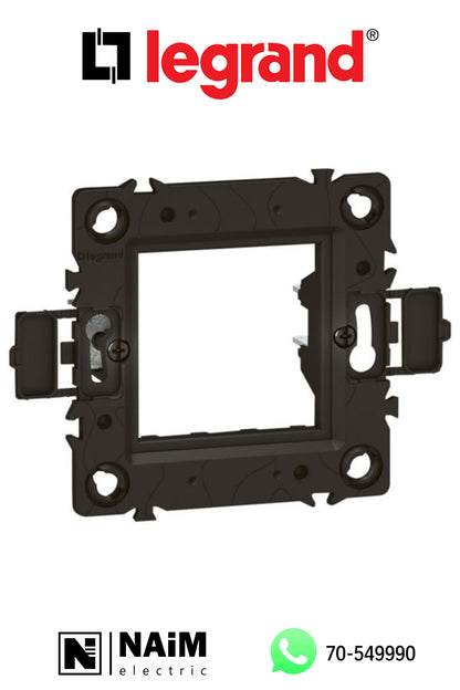 576020 Support frame - for German/French boxes - claw mounting - 1 or 2 modules