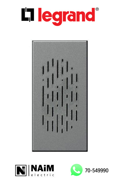 572704 Buzzer Arteor™ - 230 V - 1 module - magnesium