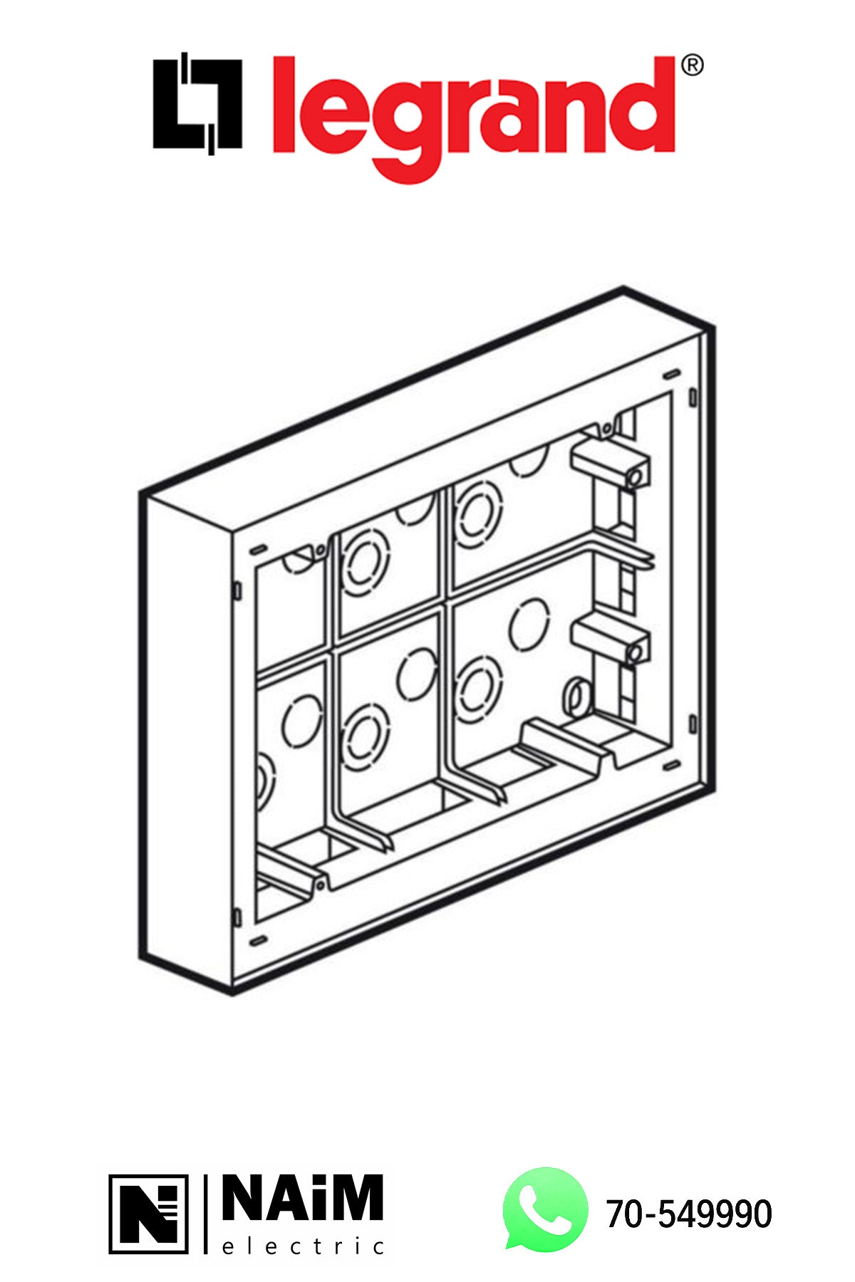 572396 12M Surface Mounting Box