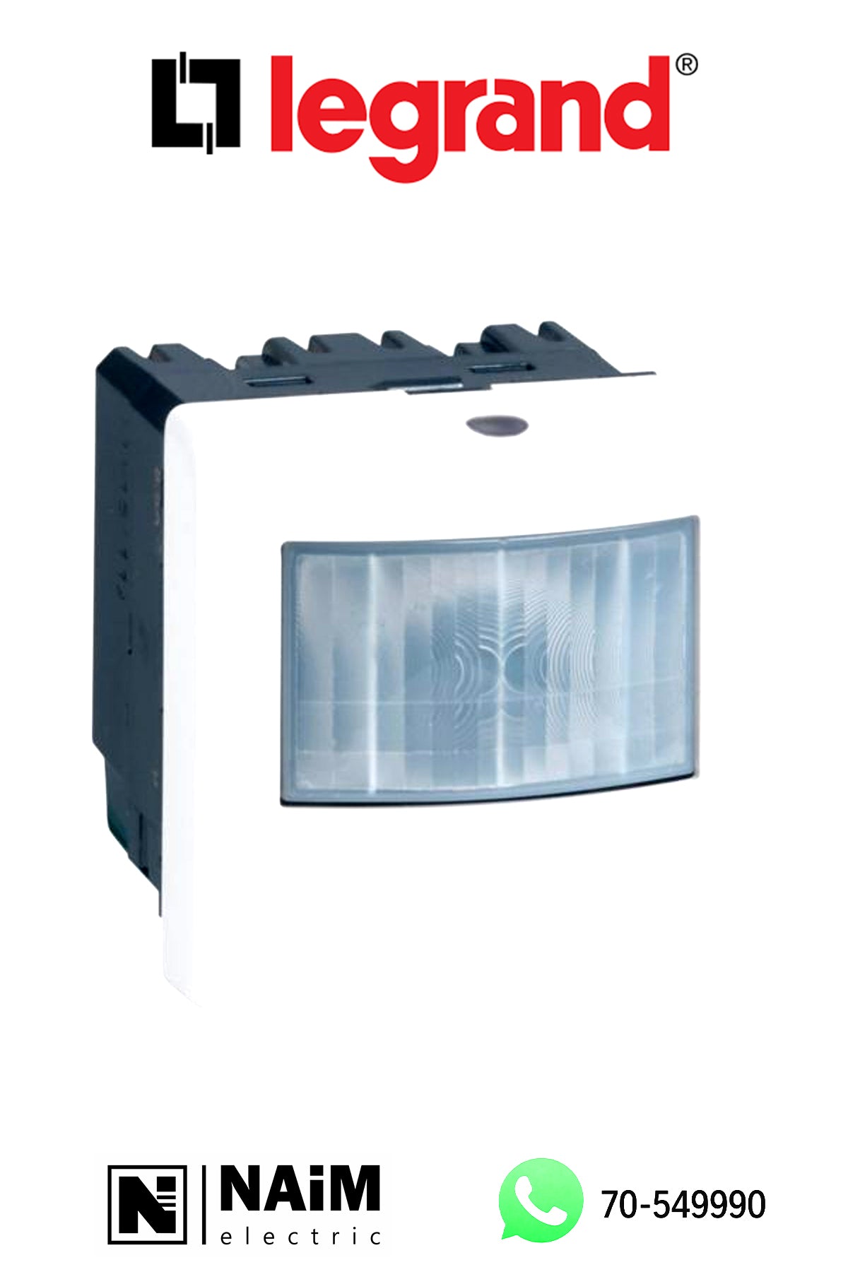 574047 Universal automatic switch with neutral 500W LED White