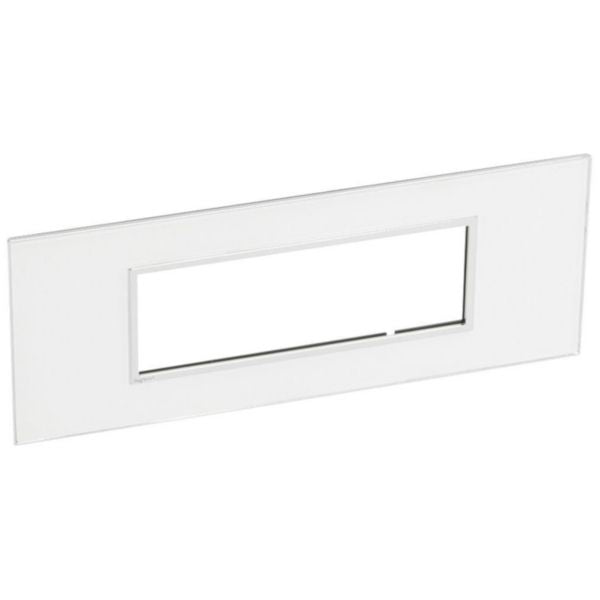 575044 Plate - square - 6 modules - Mirror White