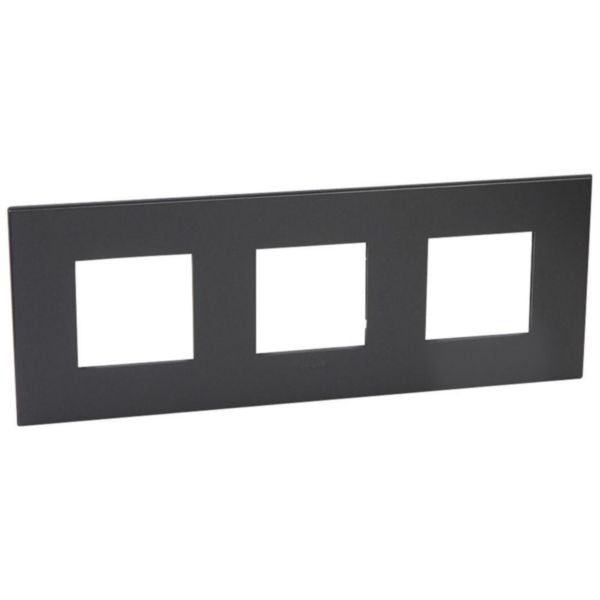 575054 Plate square Mirror - 3x2 Module - Mirror White