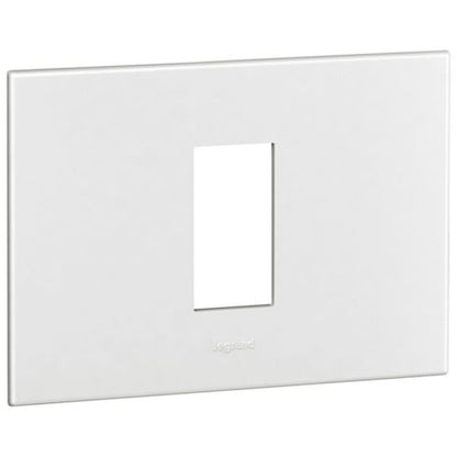 575220 Plate - square - 1 module - White