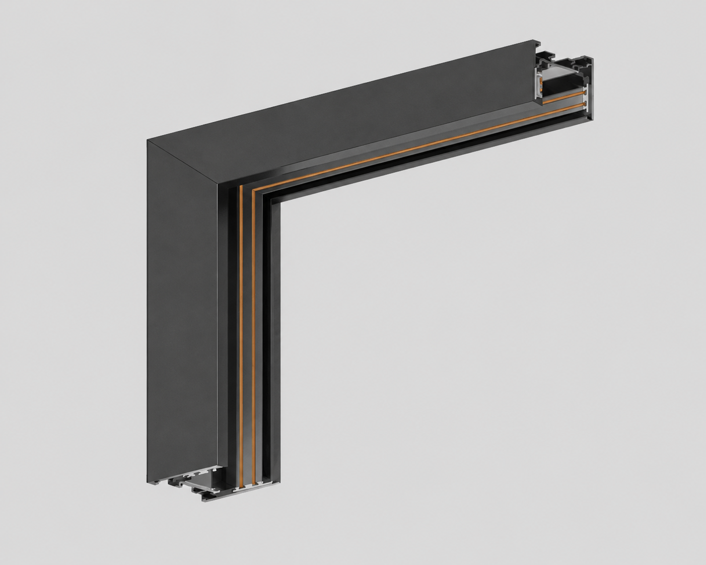 HST-L02 Surface Magnetic Track corner