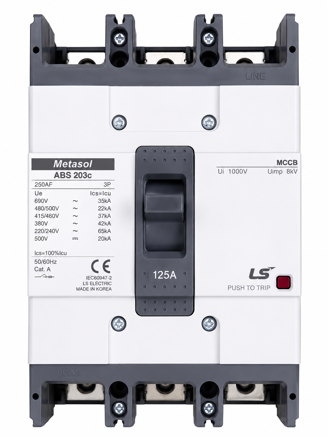 LS-ABS203c 3X125A