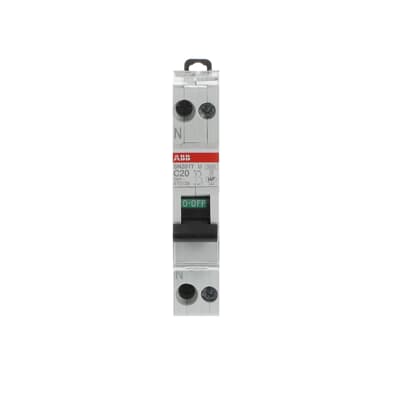 SN201T - N Left - 1P+N - 20 A - C - (230 V) 3 kA