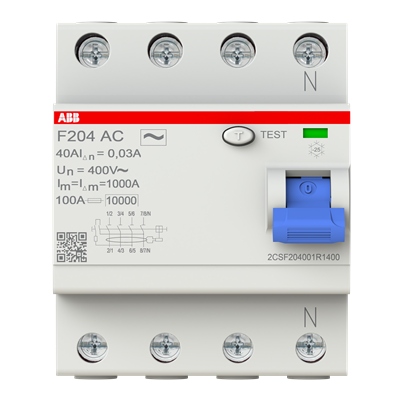 ABB-RCCB F204AC40A 30mA