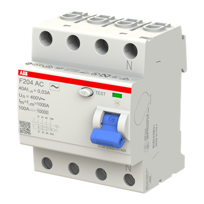 ABB-RCCB F204AC40A 30mA