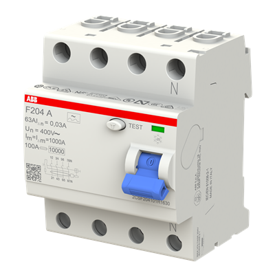 ABB-RCCB F204AC63A 300mA