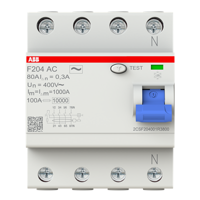 ABB-RCCB F204AC80A 300mA